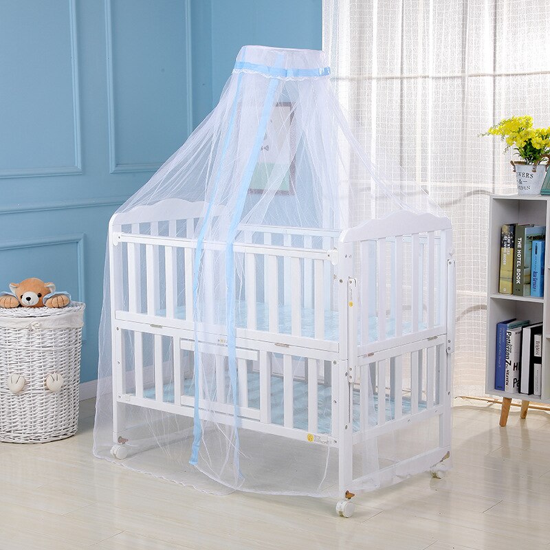 Bebê verão mosquito net cama mosquiteiro branco cama cúpula pendurado mosquito capa anti-mosquito mosquito rede 160x450mm