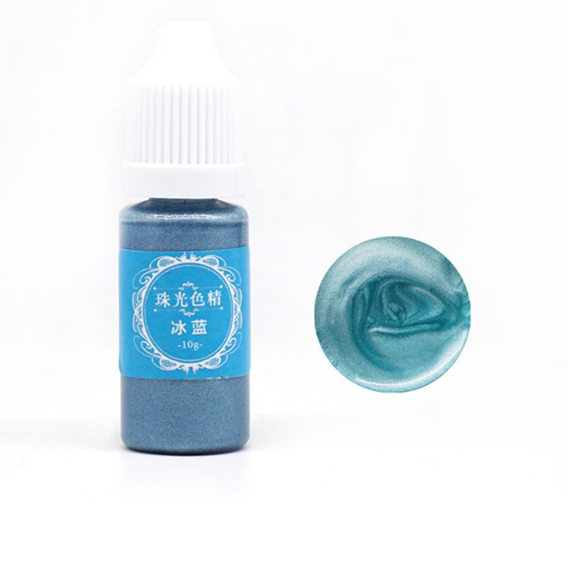 Pegamento de resina UV Color del pigmento líquido para colorear tinte portátil para DIY artesanías para hacer joyería LDO99