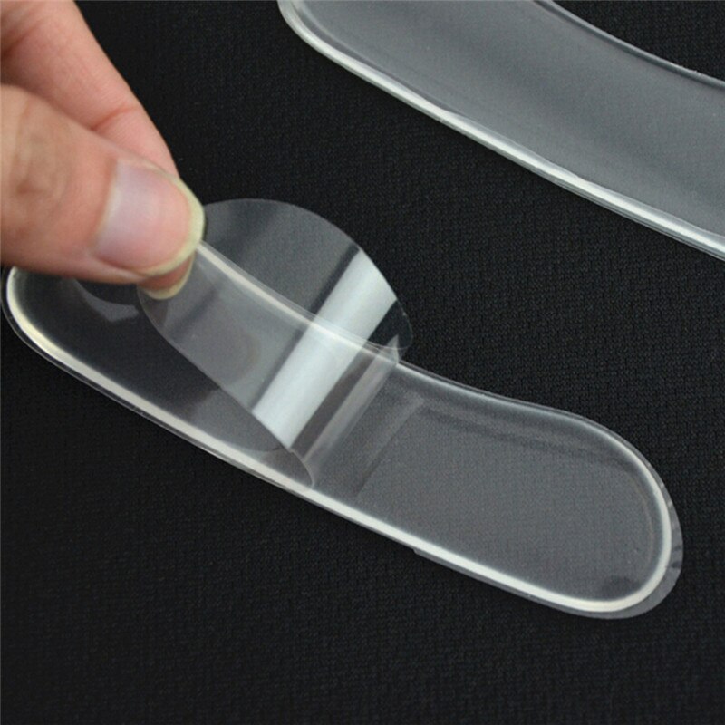 6 Stuks Siliconen Inlegzolen Voor Schoenen Anti Slip Gel Pads Foot Care Protector Voor Hak Wrijven Kussen Pads Schoenen Inlegzolen insert