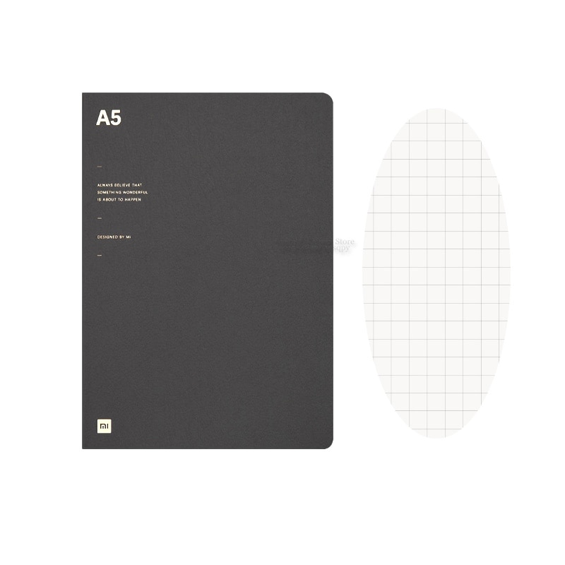 Originale Xiaomi Notebook Diario Notepad Settimanale Mensile Planner Note Book Linea Griglia di Punti di Carta All'interno Della Cancelleria del Regalo Ufficiale