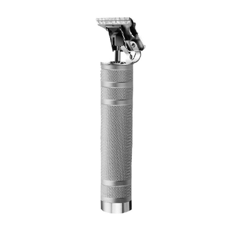 Kemei 0mm Glatze Haar Haarschneidemaschine haar Trimmer Schlag kabellos Trimmer Männer Haar Schneiden Maschine: KM-1974B-Silber-