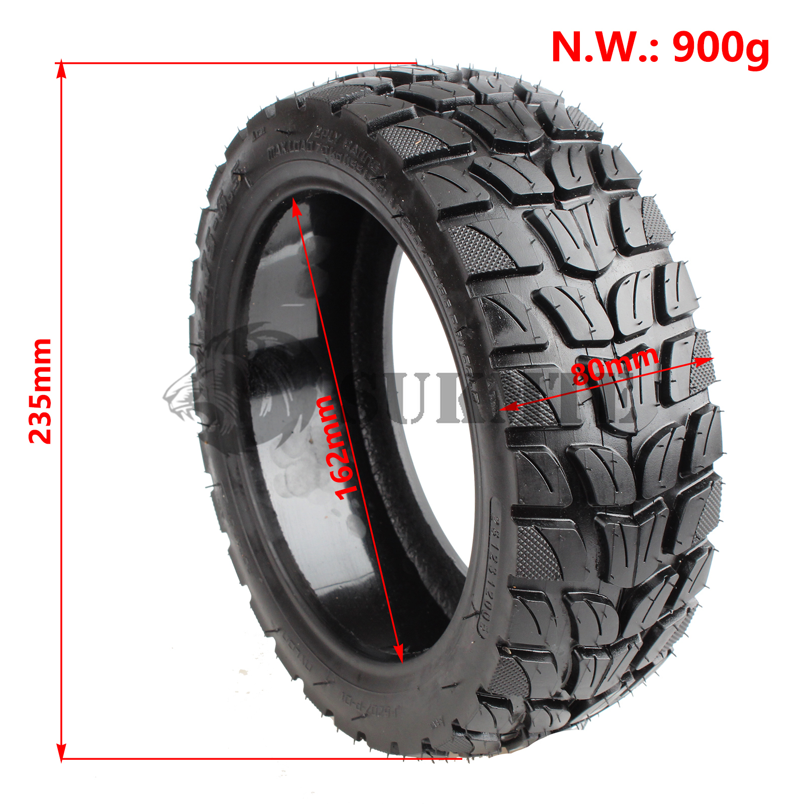 10 Polegada 10x2.75-6.5 pneu autocurativo com goo para scooters elétricos 10*2.70-6.5 peças de reposição de pneus sem câmara de ar off-road