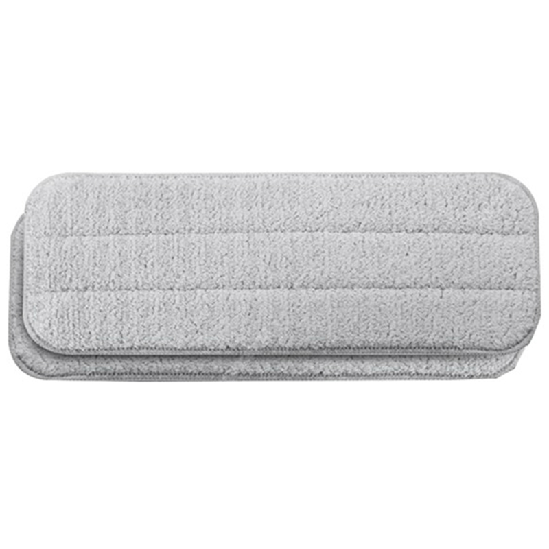 16 stk erstatte mopp klut filler for xiaomi mijia deerma vann spray mopp 360 roterende rengjøring klut hode tre karbonfiber