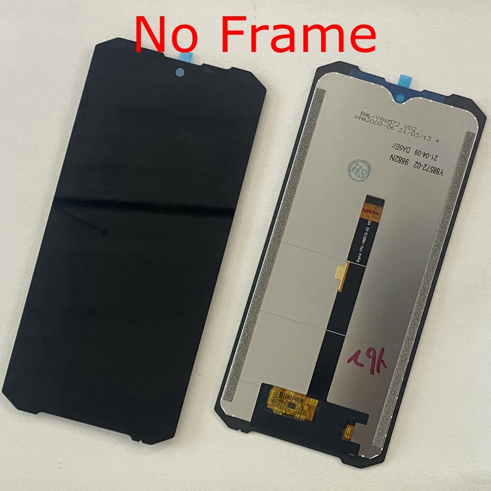 6.22 &quot;Voor Doogee S96 Pro Lcd Touch Screen Digitizer Vergadering Voor Doogee S96Pro Lcd Sensor Telefoon Reparatie Onderdelen met Frame