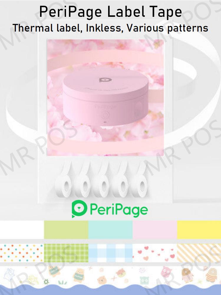 PeriPage L1/L1 Plus Etikett Band Offizielle PeriPage Verbrauchs Anti-Wasser Anti-Öl Anti-Kratzen Bild kann Letzten 10 Jahre