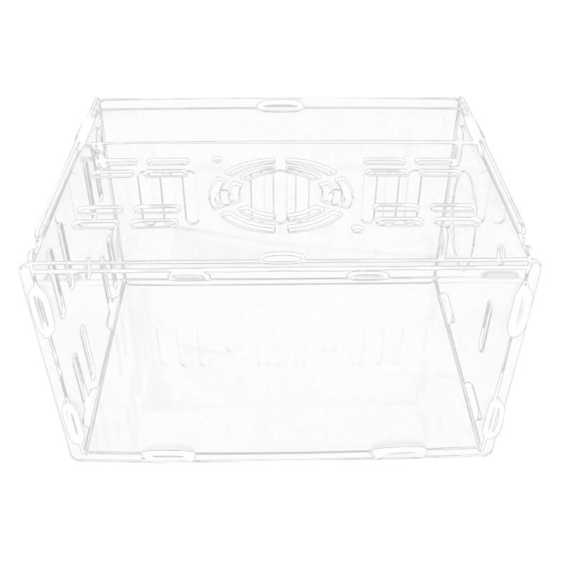 Acrylic Hamster Cage Small Pet Villa Transparent Breathable Castle Deluxe Basket