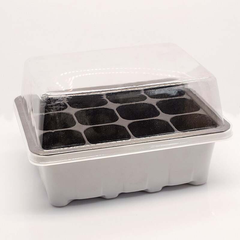 9/12 Hole Seed Seedling Device Germination Box Multi Purpose Planting Bag Plastic Nursery Pots Planting High Rate Tool