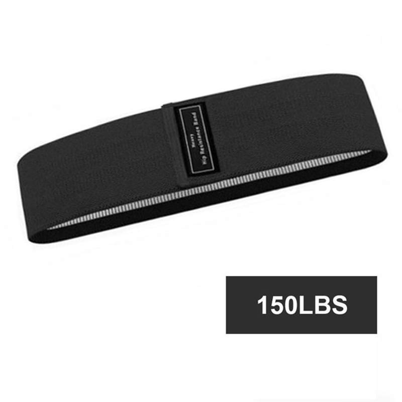 Elastische Bänder Fitness Widerstand Bands Yoga Pilates Hüfte Kreis Expander Bands Fitnessstudio Ausbildung Hause trainieren Ausrügestochen: Grau