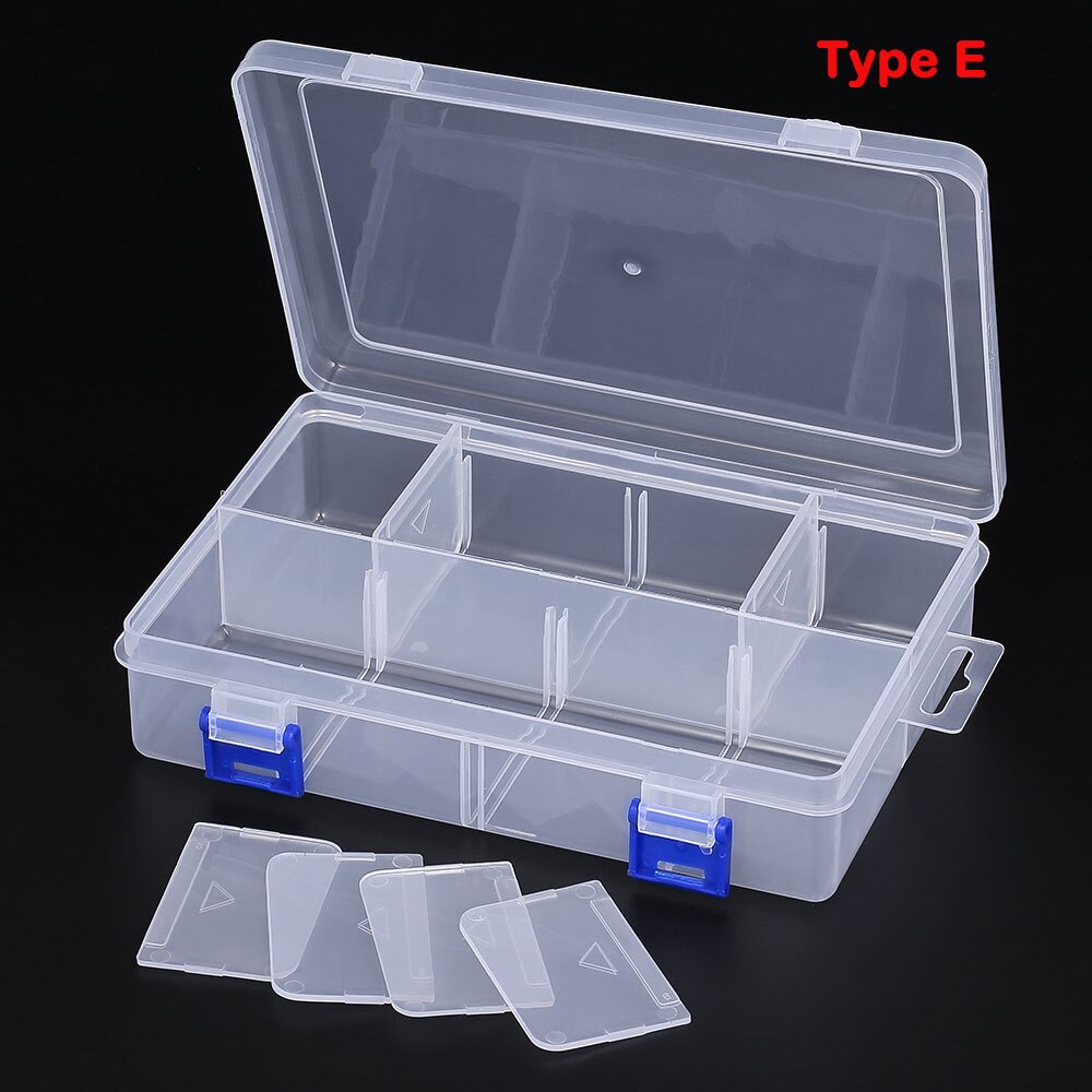 14 Compartments Fishing Tackle Box Bait Lure Hooks Storage Case Fishing Tool Tackle Sorting Box for Pesca