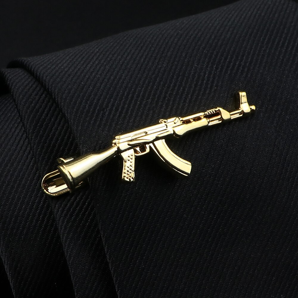 Pince à cravate en métal pour hommes, couleur or argent, stylo en forme de barbe, épingle à cravate, bijoux de mariage