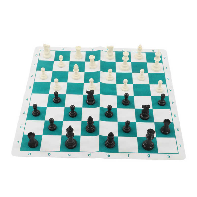 Portable Travel Chess Game Set Travel Chess Set Foldable Rollable Light Compact for Family Gatherings for Picnic: Wang Gao 75MM
