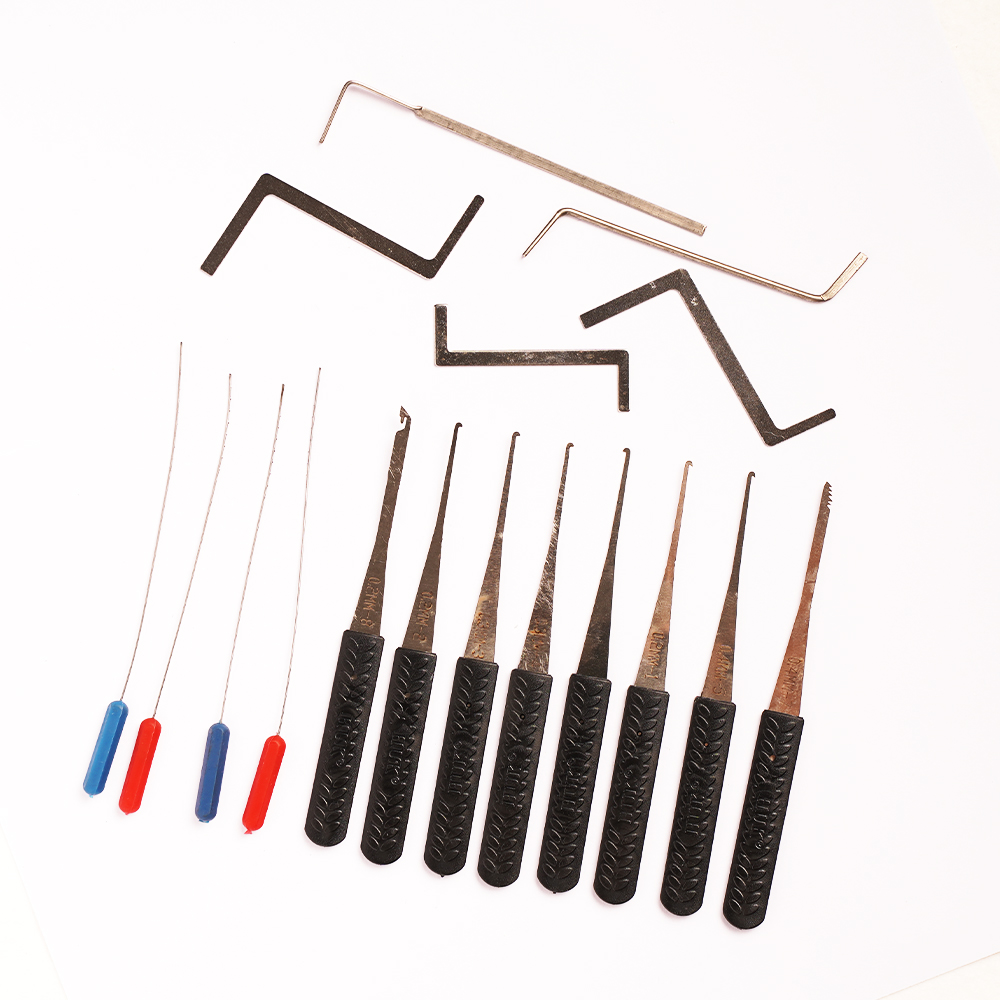 Locksmith Extractor Tools Kit Broken Key Remove Tool Set with Tension Wrench Tools for Family,Home Life Helper