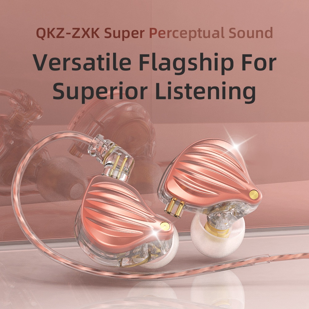 QKZ ZXK ZSN MT1 Pro Hi-FI 1DD Dynamic In-ear Earphone Drive HIFI Bass Metal Monitor Running Sport Earphones Headphone TA1 BA15