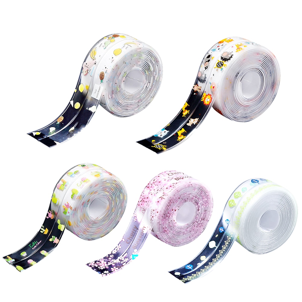 Mold Proof Clear Adhesive Waterproof Kitchen Gap Sink Sealing Strip Tape Bathroom proof tape Sink Bath Sealing Strip Tape