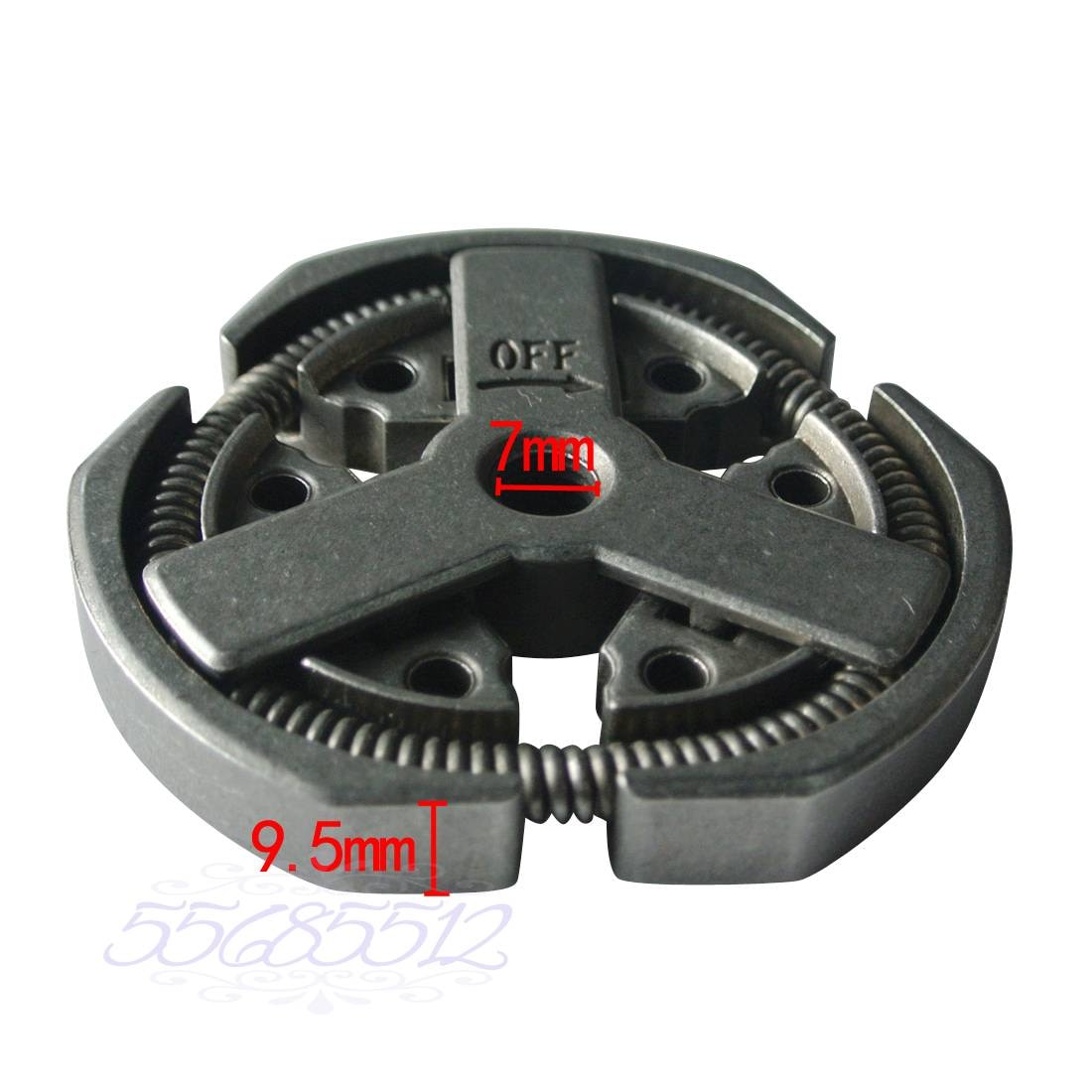 Tambour D'Embrayage 7 Dents Pour Tronçonneuse Husqvarna 235, 236, 240 (Neuf, Kit Avec Pignon Et Roulement)