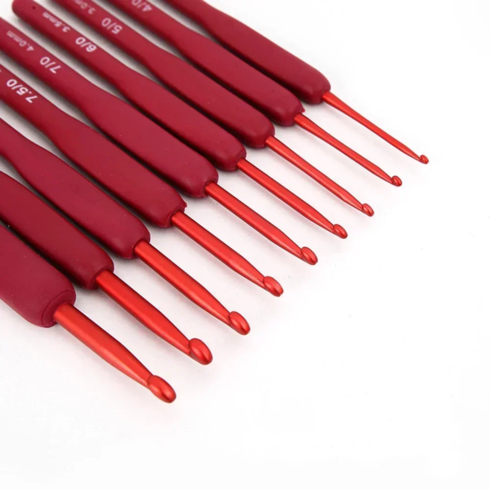 Comfortable Crochet Set Ergonomic Handle Crochet Hook 1pc 2mm6mm Craft Scarf Sweater Knitting Needle Perfect For Arthritis