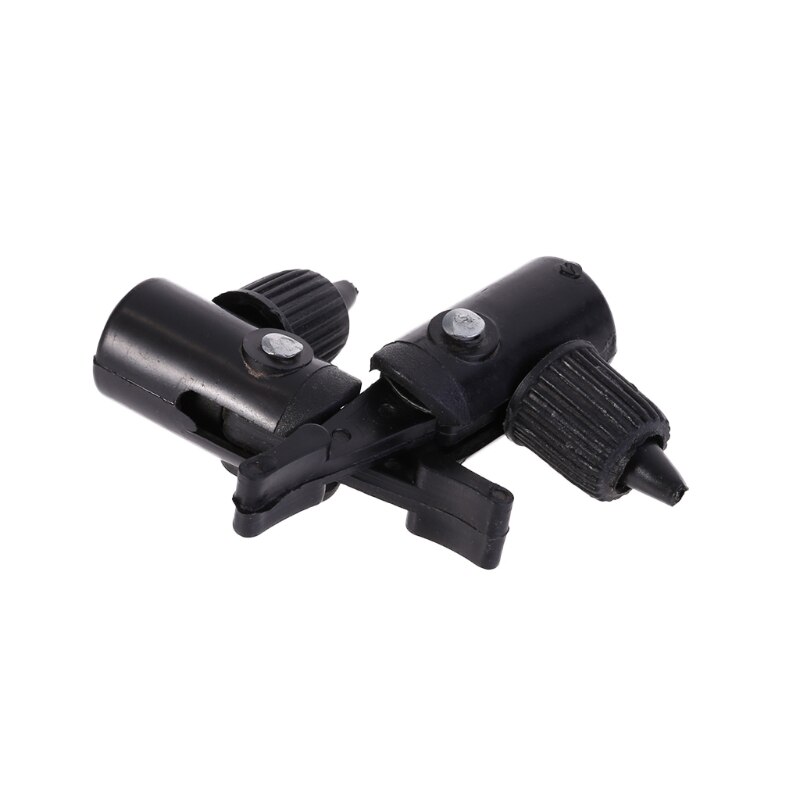 2Pcs Bicycle Inflator Valve Air Pump Schrader Adapeter Nozzle Tackle