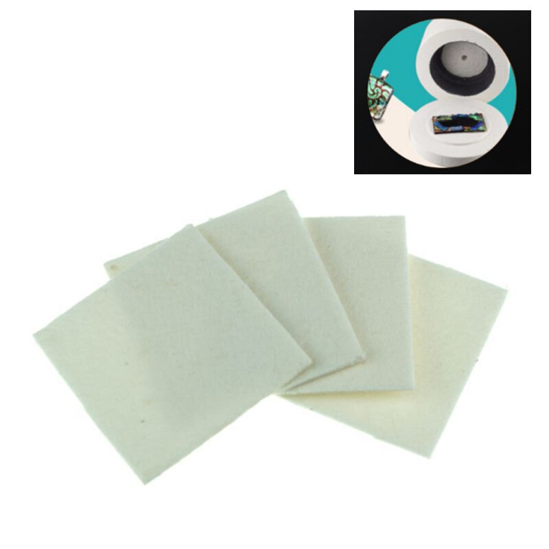 100 ark keramiskt fiberpapper fyrkantig mikrovågsugnspapper glasfusionspapper för hushållsbyggnad 80 x 80 x 1mm