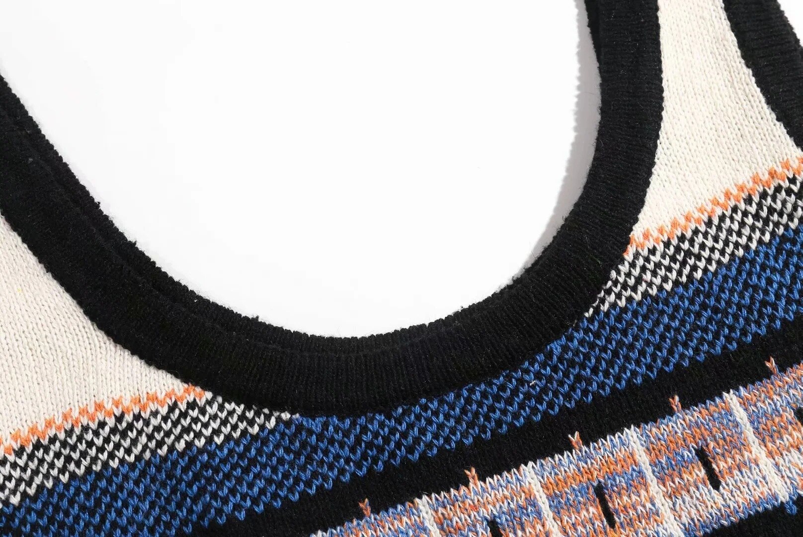 Vintage Argyle Plaid Sweater Vest Women Autumn Winter Sleeveless Knitted Loose Tank Jumpers Ladies Streetwear Pullovers Top