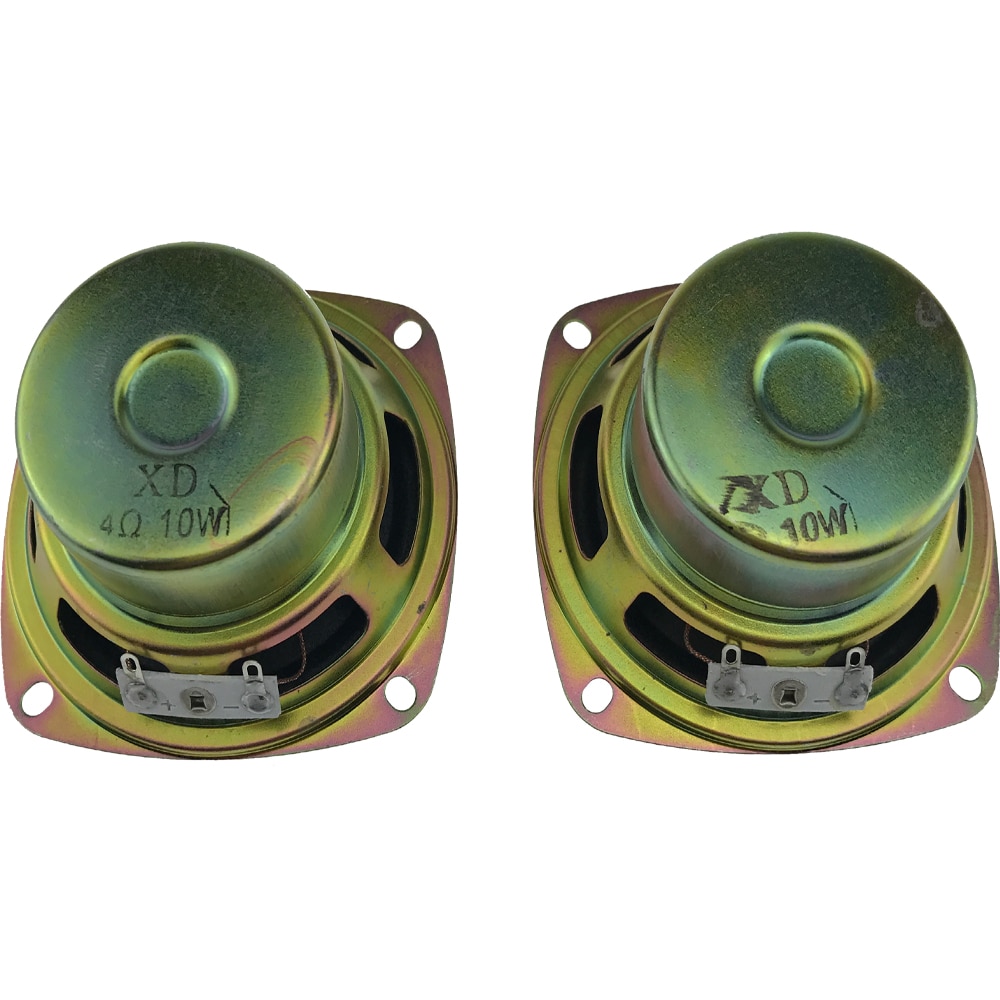 2 Stks/partij Luidspreker 10 W 4R 4 ohm/10 watts 3 inch/77 MM met schuim side speaker