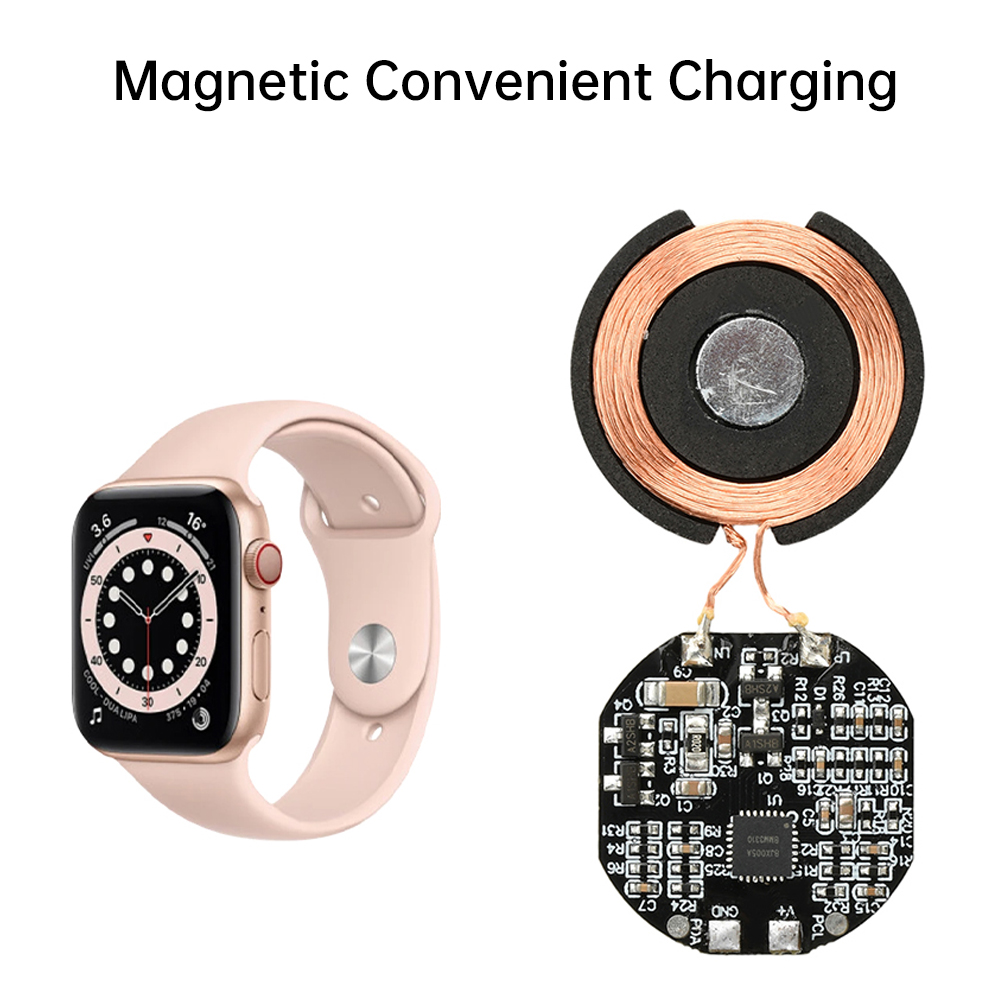 Módulo de carga inalámbrico magnético de 3W, módulo transmisor de cargador inalámbrico para reloj, placa Pcba, bobina transmisora de programa Qc2.0 Qc3.0