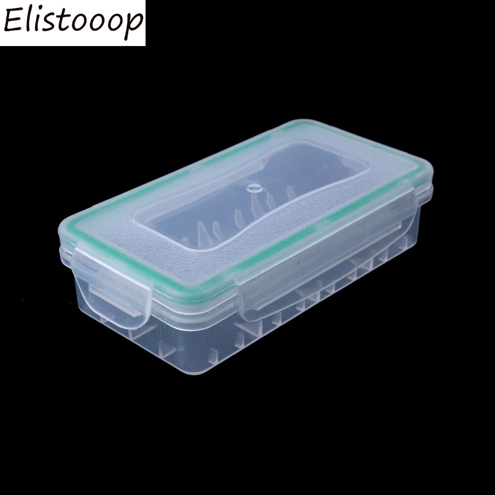 Plastic Battery Case Holder Storage Box For 18650 CR123A 16340 Hard Plastic Storage Box Battery Container Bag Case Organizer