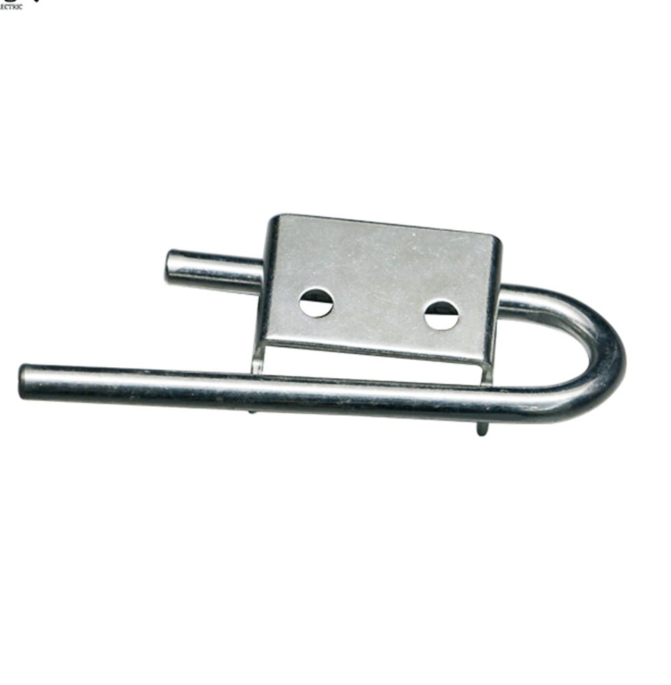 CL102 white zinc plated concealed hinge, U-shaped hinge, electric cabinet, iron cabinet hinge, hl037 spring bolt hinge