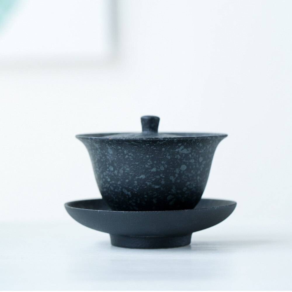 Japanese Tea Tureen Handmade retro stoneware tea maker Big Ceramic Tea Bowl