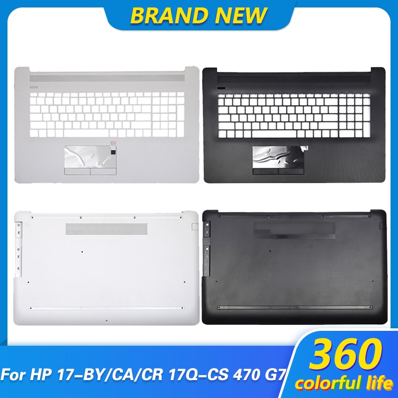 Laptop Palmrest Upper Case/Bottom Base Cover For HP 17-BY 17-CA Laptop Upper Top Lower Case L22751-001 6070B1308102