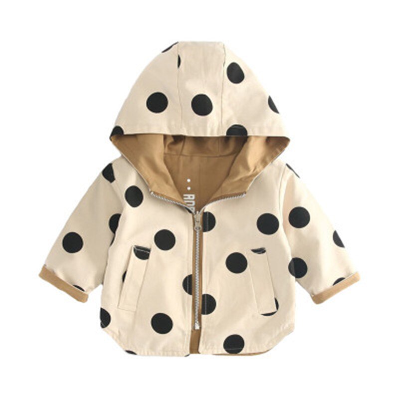 Spring Autumn Girls casual Thick Jackets Double Sided Kids Coats Letter Sport Hoodied Coats Kids Clothing worn on both sides: 18m