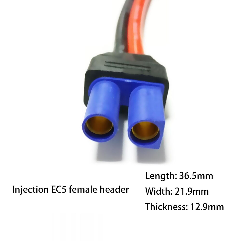 10AWG 15Cm Sae Plug Naar EC5 Vrouwelijke Netsnoer Auto Batterij Solar Kabel