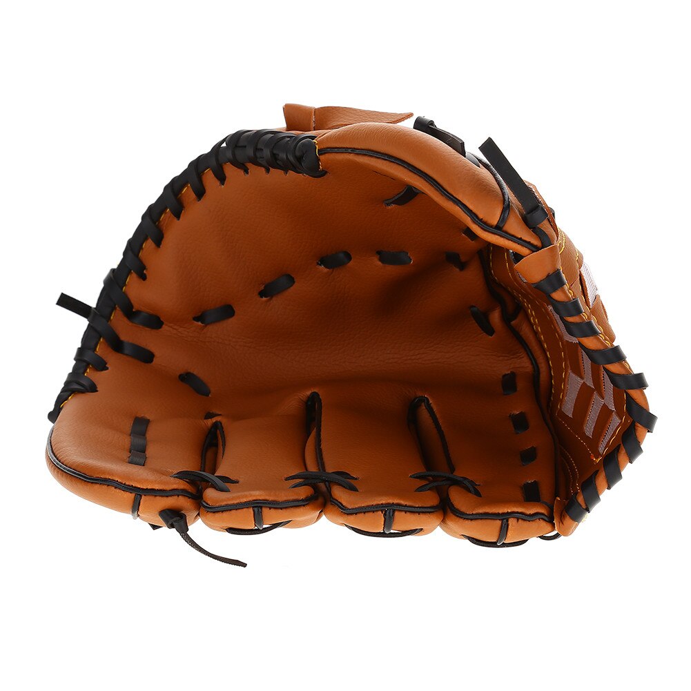 Outdoor Sport Twee Kleuren Honkbal Handschoen Softbal Praktijk Apparatuur Grootte 11.8 Inch Linkerhand Voor Volwassen Man Vrouw Trein