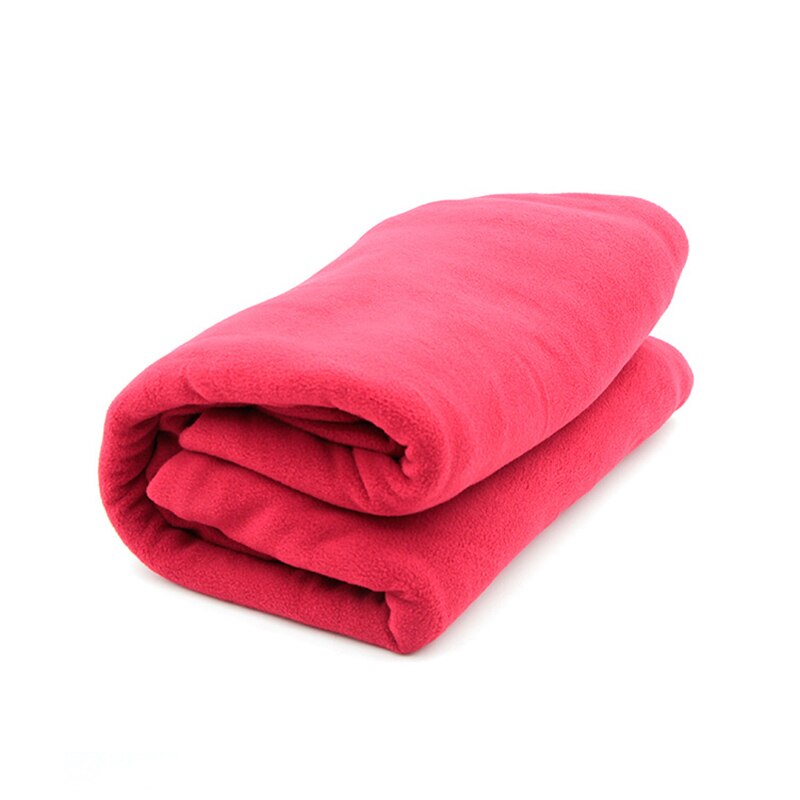 Winter fleece camping sleeping bag ultralight foldable sleeping-bag adult child hiking blanket sleepingbag outdoor sliping bag: Red