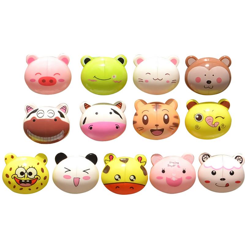 1PC Cartoon Animal Toothbrush Holder Toiletries Toothpaste Holder Bathroom Sets Suction Hooks Tooth Brush Container