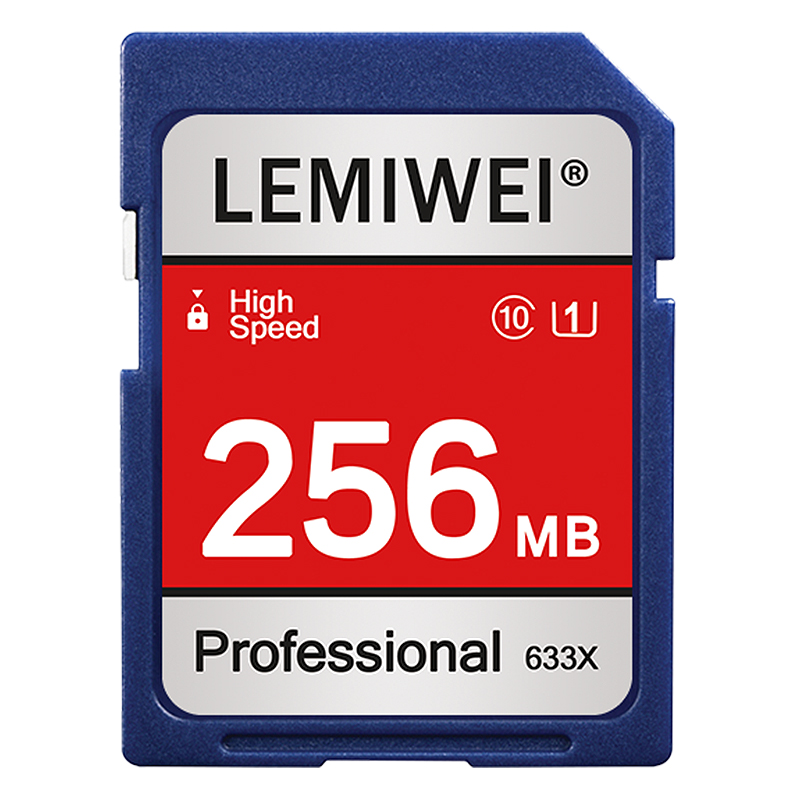 Lemiwei 256 mbx sd card 512 mb high-speed professional 633- 2 gb speed memory card 1 gb class 10  u1 -i for cameras