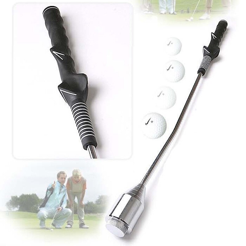 65cm Golf Swing Practice Stick Beginner Swing Recommended Hand Grips Correct Posture Removable Golf Training Aid