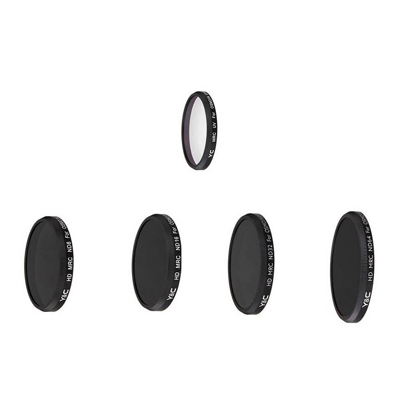 DJI OSMO MCUV CPL ND4 ND8 ND16 ND32 ND64 Objektiv Filter &Ampere; Bausatz Filter zubehör Für DJI OSMO Gimbal inspirieren 1 Zenmuse X3
