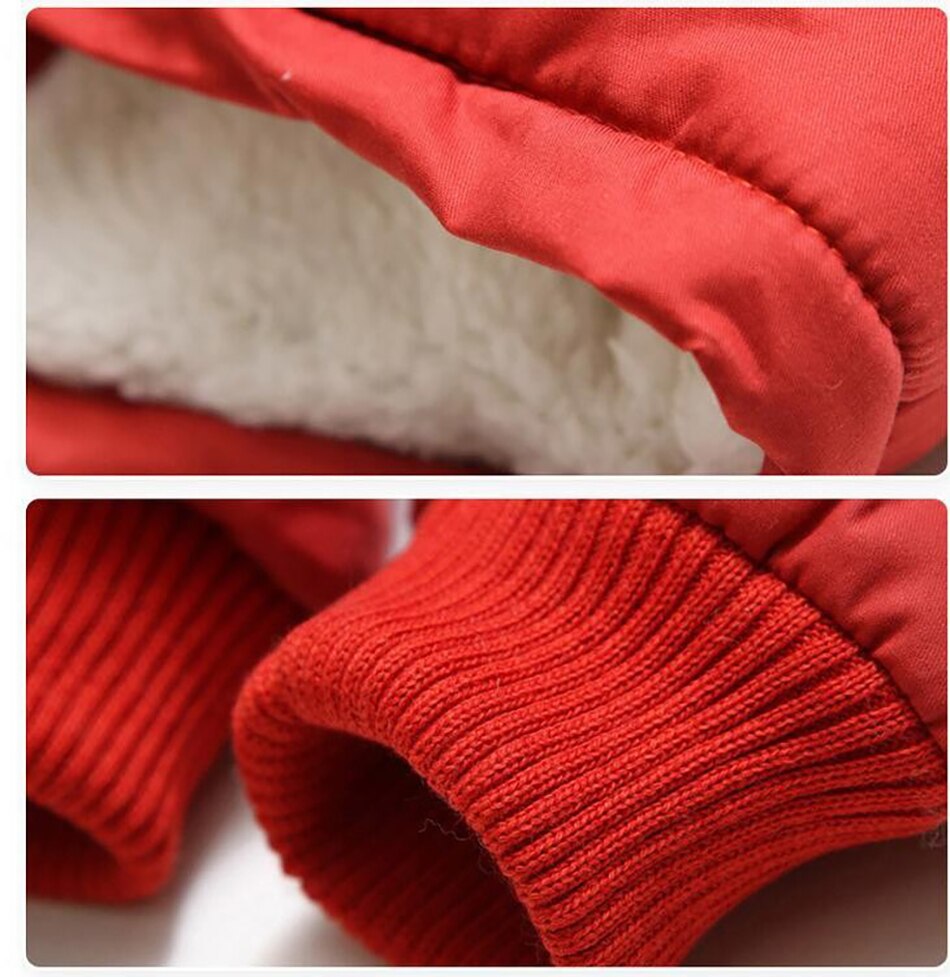 freundlicher Oberbekleidung Warme Mantel Sportliche freundlicher Kleidung Winddicht Verdicken Jungen Baumwolle-Gepolsterte Jacken Herbst Winter 3-12T JYF