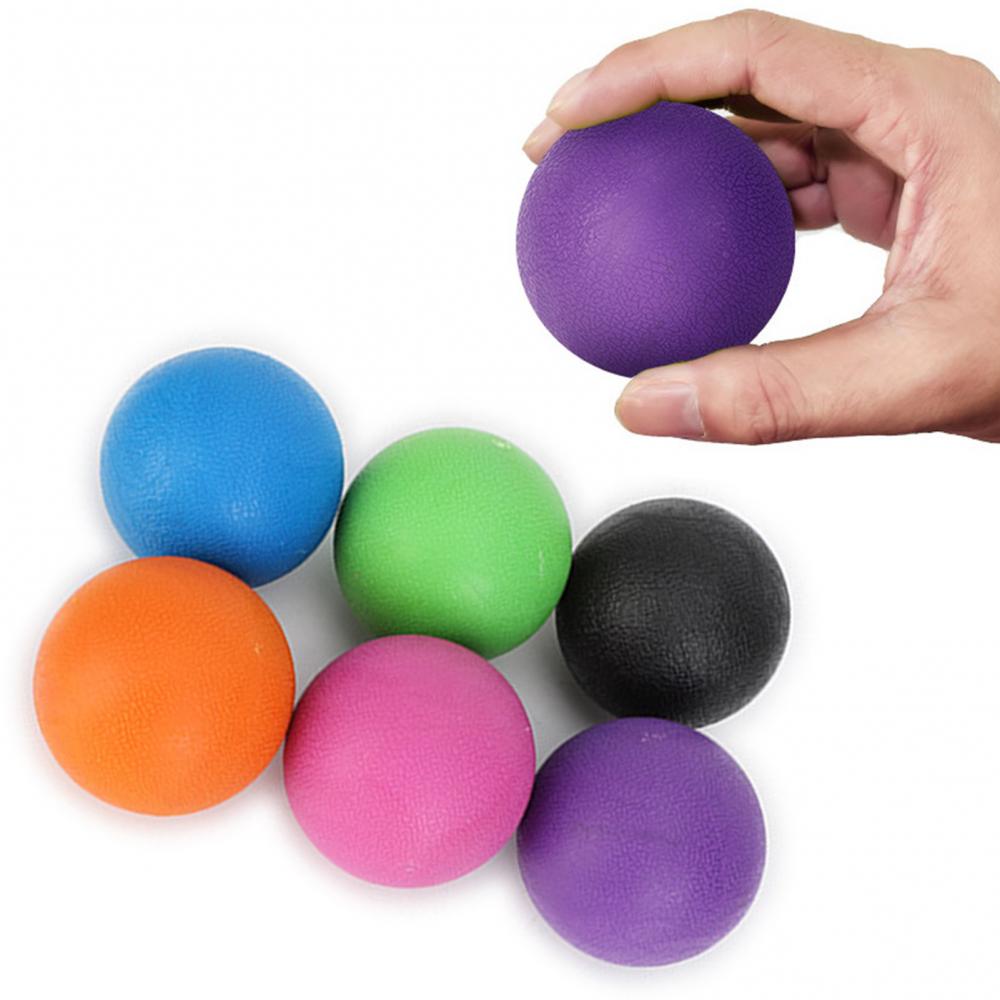 Fitness Round Massage Ball Massager for Thoracic Spine Upper Back Neck Scapula Ball Massager