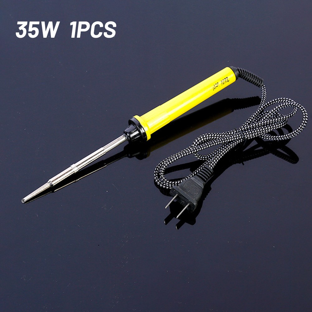 Soldering Iron 35W 50W Solid Ceramic Heating Core Electric Solder Iron Rework Station Mini Handle Heat Pencil Welding Repair Too