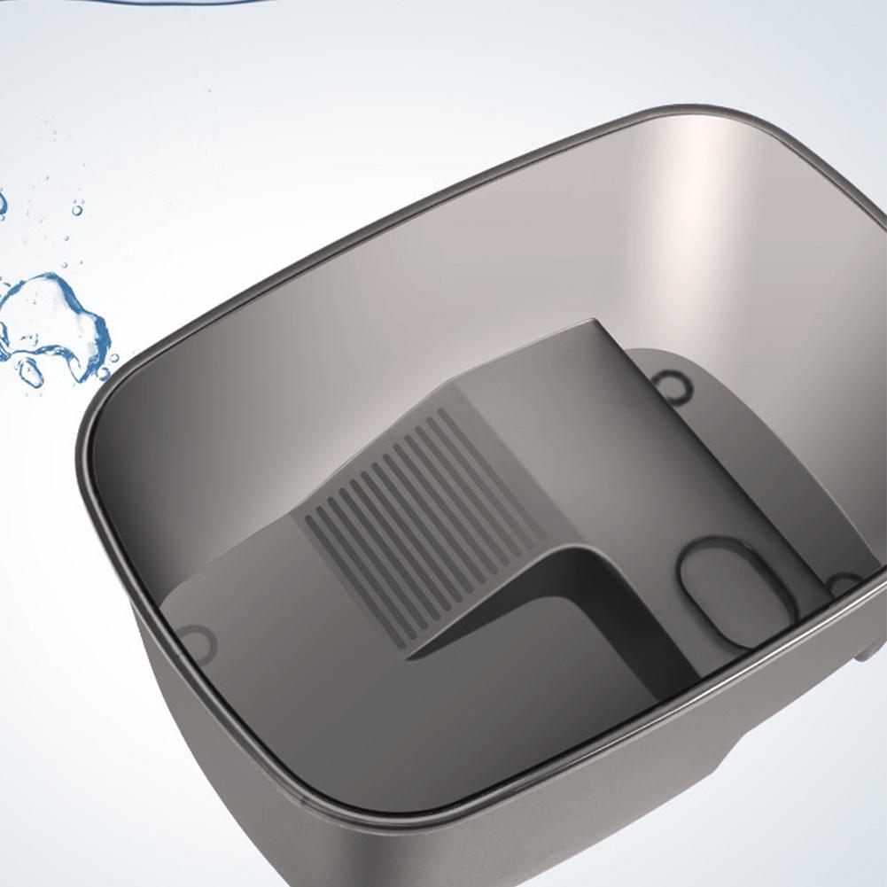 Reptile Turtles Tortoise Box Turtle Tortoise with Basking Ramp Tank Breeding Food Feeding Box with Platform Home Aquarium