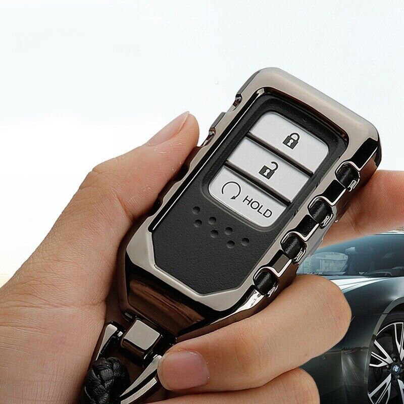Til honda accord bil nøglecover etui holder beskytter etui sort kun et nøgle etui