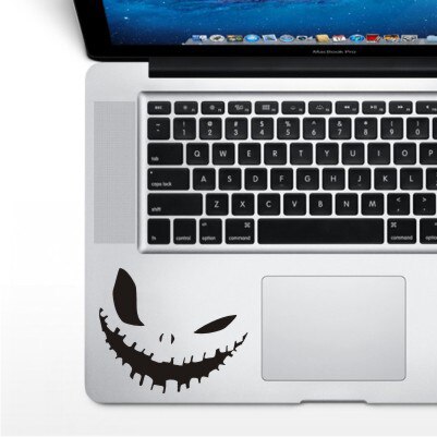 Autocollants pour ordinateur portable pour MacBook Air Pro Retina 11 13 15 PVC vinyle mignon décalcomanie tablette PC portable peau autocollants partiels: WS-black (127)