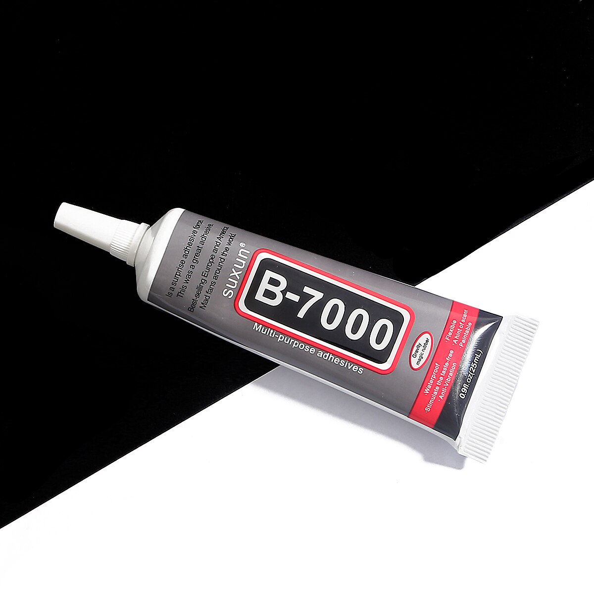 1Pcs Rhinestone Cold Glue B7000 B6000 Epoxy Resin Glue Sealant For Jewelry Rhinestone Glass Mobile Phone Accessories DIY Glue: B-7000 25ML