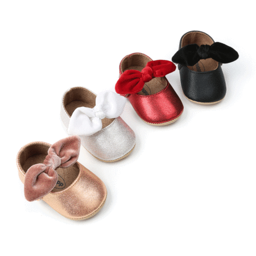 Pudcoco baby pige sko hvid blonder barnedåb pre-walker sko 0-18 måneder størrelse 1.2.3.4.5