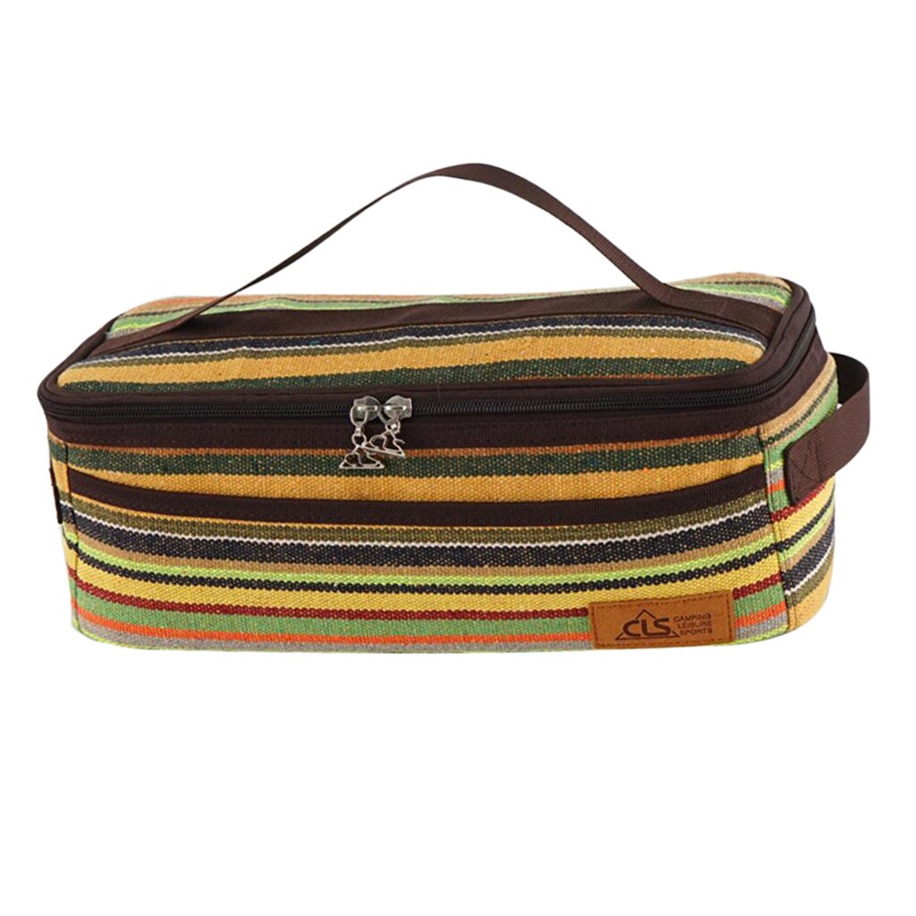 Bestikk oppbevaringspose camping spisepinner skje gaffel organisator bestikk holder