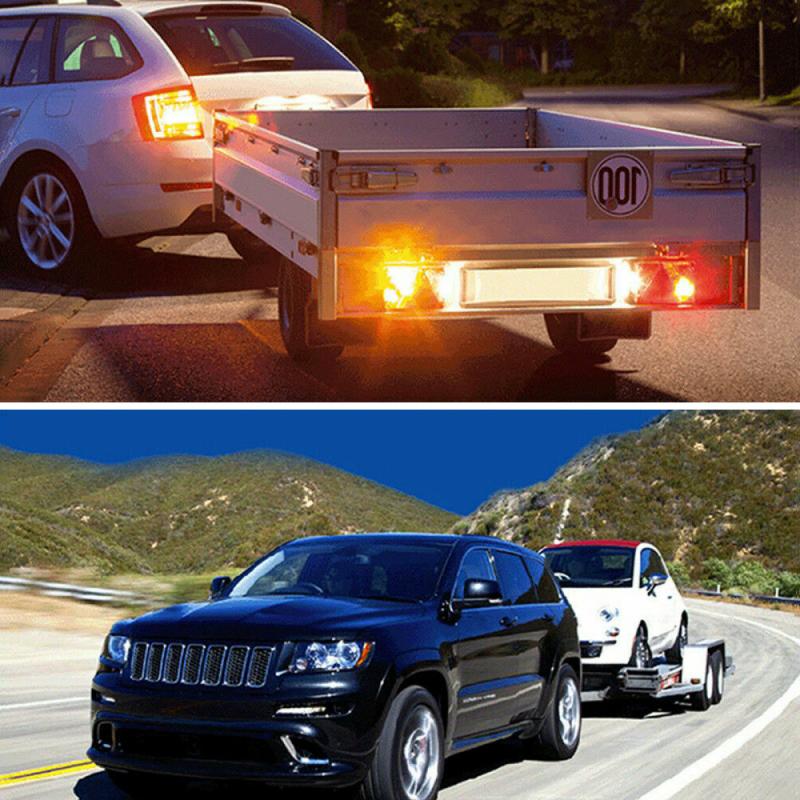 7 Pin Flat Male Trailer Socket Plug Connector Adapter For Caravan Trailer Charging Starting Systems Auto Replacement Part