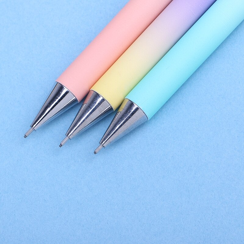 Nette Mond Sterne Kunststoff Mechanische Bleistift Automatische Stift Für Schreiben Schule Versorgung DXAB