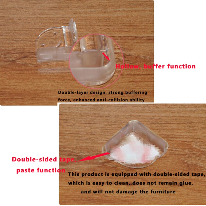10pcs Silicone Children Baby Safety Protector From Children Anticollision Edge Guards Cover For Kids Edge & Corner Guards