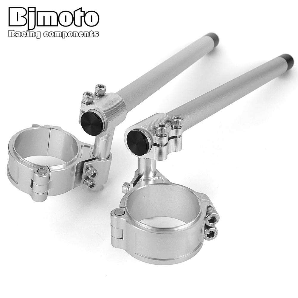CNC Motorcycle Racing Riser Raised Higher Clipon Clip on Adjustable Handlebar Handle Bar Fork Clamp 37mm 45mm 51mm 52mm 58mm